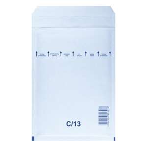 White padded envelope, 170x225 mm, C/13, 100 pack - Envelope