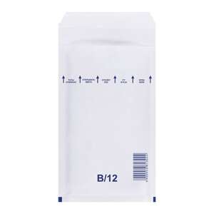 White padded envelope, size B/12, 140x225 mm, 200 pieces - Envelope