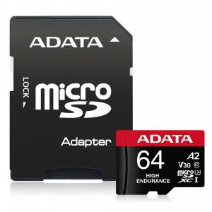 ADATA 64GB MicroSDXC mit SD-Adapter - Foto, Video & Optik