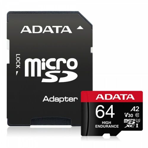 ADATA 64GB MicroSDXC mit SD-Adapter