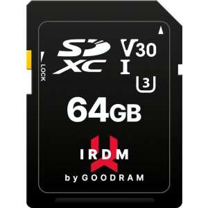 Goodram IRDM 64 GB SDXC UHS-I memóriakártya 76305562 