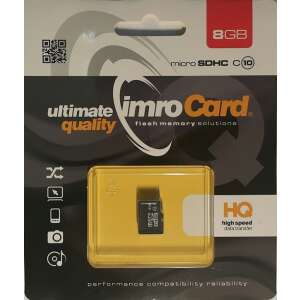 IMRO 10/8G 8 GB MicroSDHC Class 10 memóriakártya 76305623 