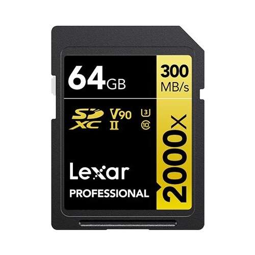 Karta pamięci Lexar Professional 2000x 64GB SDHC UHS-II Class 10