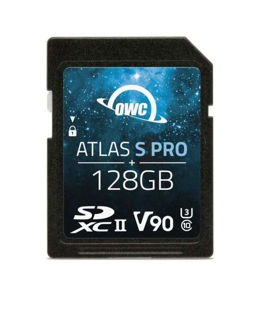Owc atlas s pro 128 gb sdxc uhs-ii memóriakártya