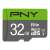 PNY Elite 32GB microSDHC memóriakártya, Class 10, U1