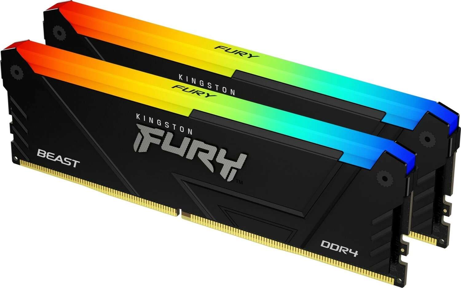 Kingston FURY Beast, RGB, 32 GB (2 x 16 GB), DDR4, 3733Mhz, CL19,...