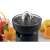 Ariete Citrusprés 417.BK electric citrus juicer, black, with lemons and oranges