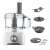 Daewoo DFP-732 food processor, white kitchen machine with attachments