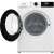 Gorenje WNHA62SASEU front-loading washing machine, white with black accents, with door open