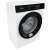 Gorenje WNHA62SASEU front-loading washing machine, side view, white with black accents