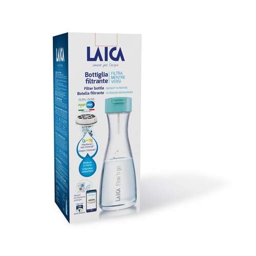 Laica 1 literes instant vízszűrő palack 1 db fast disk szűrőbetéttel B01BA02