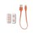 JBL Tune Flex white earbuds replacement ear tips and charging cable