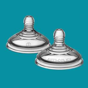 2 db Tommee Tippee Closer to Nature Advanced Anti-Colic+ szilikon cumisüveg cumi, gyors folyású, 6 hónapos kortól - Tommee Tippee