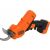 Black &amp; Decker BCPP18B-XJ Cordless Pruning Shears, Without Battery and Charger, Orange-Black 93485057