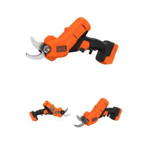 Akumulátorové nožnice na konáre Black &amp; Decker BCPP18B-XJ, bez batérie a nabíjačky, oranžovo-čierne 93485057 Záhradnícke náradie
