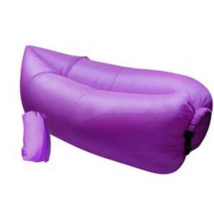 Lazy Bag - pumpa nélküli felfújható matrac - többféle színben - Lila 76321233 Kemping matracok