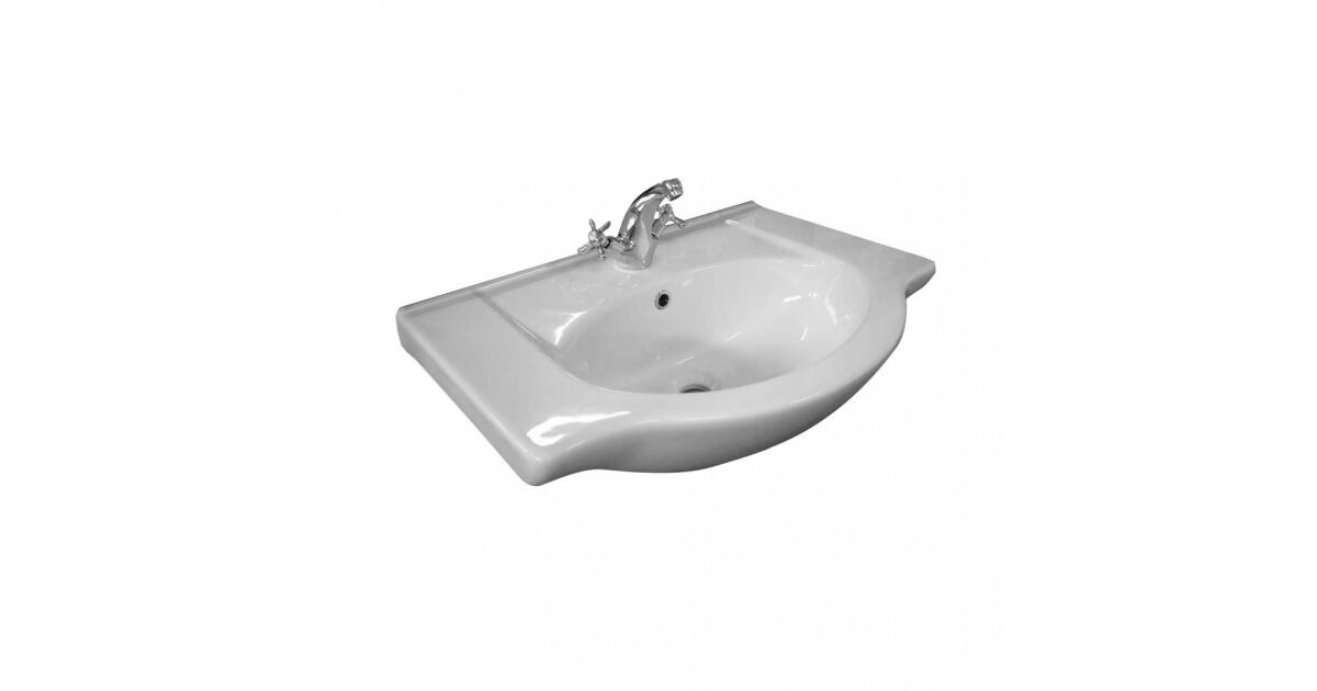 Dulap inferior Nerva 65 cm cu lavoar, ulm Rauna | Pepita.com