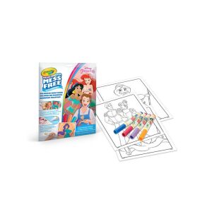 Crayola Color Wonder Disney Prinzessinnen Malset mit Markern und Seiten - Kinderheft Ausmalen