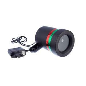 AMRY Baby Breath lézer, piros és zöld fény, többszínű izzó