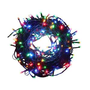 Selling Depot Többszínű karácsonyi fény, lineáris, 100 m, hosszú RGB füzér, kültéri-beltéri használatra (INSTALATIE_ROLA_100M 480 LED MULTICOLOR)