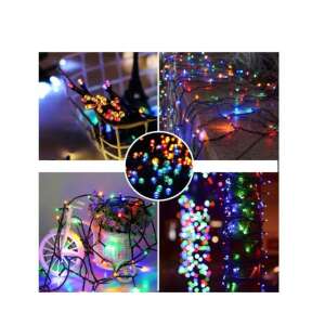 Selling Depot Többszínű karácsonyi fény, 80 m, Hosszú RGB füzér, Kültéri-beltéri használatra, Lineáris