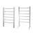 Somogyi Home FTW 2 heated towel warmer, wall mounted and freestanding