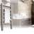 Somogyi Home FTW 2 heated towel warmer in a bathroom setting