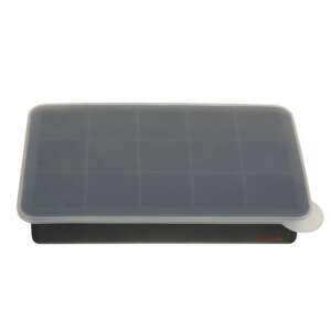 Ruhhy silicone ice cube tray with lid, 15 large ice cubes - Ice cube tray