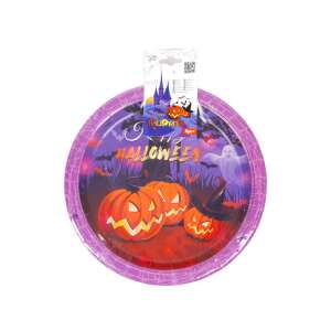 Halloween papierowe talerze 23 cm 6 szt. 93279012 - Zastawa stołowa na przyjęcia