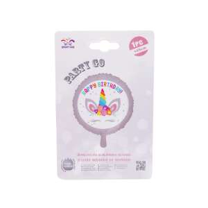 Party Go 45cm Happy Birthday Einhorn Folienballon - Luftballons