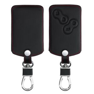 Renault / Dacia Car Key Cover - 4 Buttons, Eco Leather, Black, 45656.01 131461346 - Kwmobile