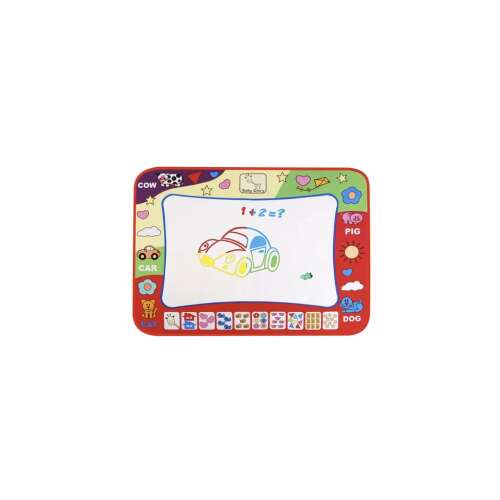 Vízrajzoló alátét színes állatokkal és számokkal, tökéletes a gyerekeknek a tanuláshoz és a szórakozáshoz