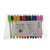 Set of 12 dry erase markers with eraser caps, 6 colors, Maaleo brand