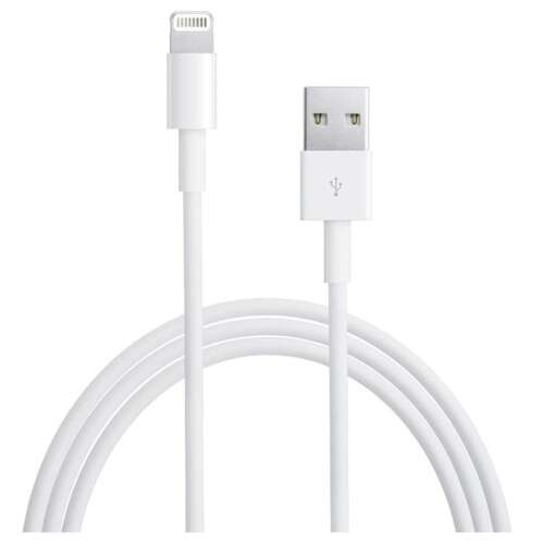 Mercaton® USB to Lightning cable, white, 1 meter, fast charging, compatible with Apple devices