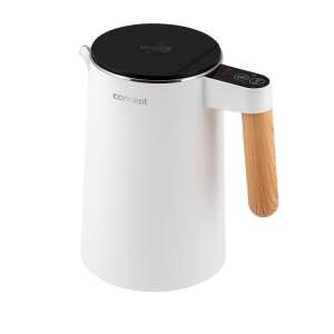 Elektryczny czajnik Concept RK3300 o pojemności 1,5 l z regulacją temperatury, biały - Czajnik, Opiekacz do kanapek, Blender, Toster i Wirówka i prasa do owoców