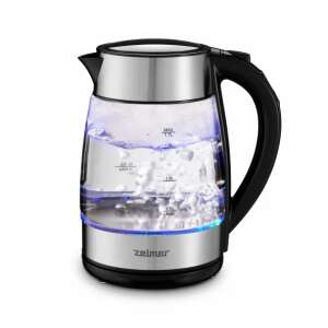 Zelmer ZCK8026 glass kettle with boiling water and blue LED - Zelmer