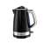 Russell Hobbs Structure schwarzer Wasserkocher, 1,7L, 2400W, Edelstahl, schwarzer Elektro-Wasserkocher