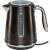 Sage the Soft Top Luxe 1.7L electric kettle in black stainless steel, side view