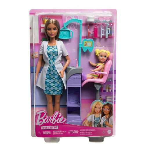 Barbie Karrierbaba: Fogorvos Játékszett