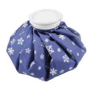 Vivafit by vivamax multifunkciós hideg-meleg vizes tömlő, közepes méret, fájdalomcsillapításra, jégpárna, melegvizes palack, újrafelhasználható, hópehely mintával - Vivafit