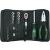 Bosch 26-piece tool set in zipped case, including pliers, screwdriver, ratchet, sockets and bits