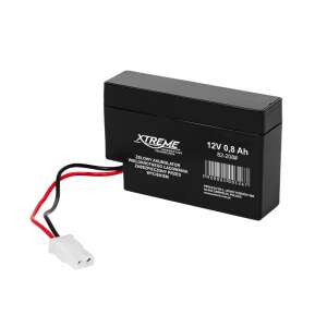 XTREME 12V 0,8Ah gél akkumulátor, AGM technológia, UPS-hez, riasztórendszerekhez, biztonsági rendszerekhez - Akkumulátor