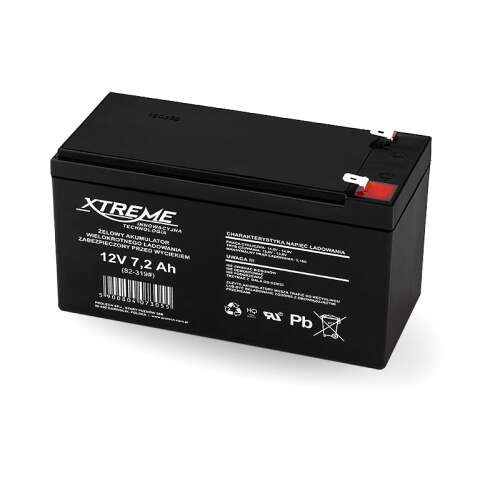 XTREME 12V 7,2Ah AGM gél akkumulátor - Blow