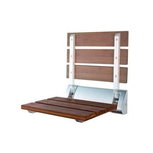 Leziter LFFU-01 felhajtható zuhanyülőke, bambusz és alumínium