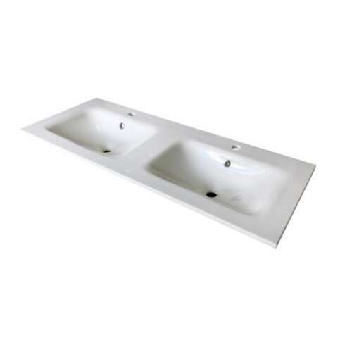 Wellis Almeria  dupla öntött műmárvány mosdó