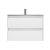 Porto 80 alsó fürdőszoba bútor mosdóval fehér színben 121123590