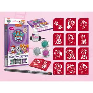 TyToo Paw Paw Patrol Girly Sequin Tattoo Set