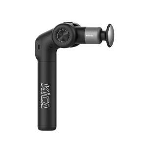 KiCA FY3712 EVO Massagepistole, schwarz, schräger Blick - Massagepistolen
