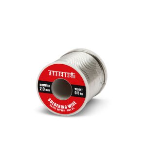 Fahrenheit 2mm Forrasztóón, 0,5kg tekercs, 60/40 Sn/Pb ötvözet - Fahrenheit