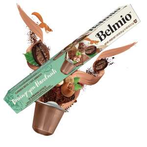 Belmio Driving you Hazelnuts Nespresso kompatible Kaffeekapseln, 10 Kapseln - Kaffeekapsel